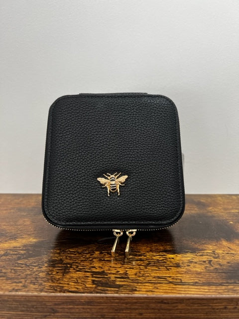 Black Travel Jewellery Box