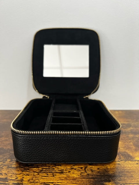 Black Travel Jewellery Box