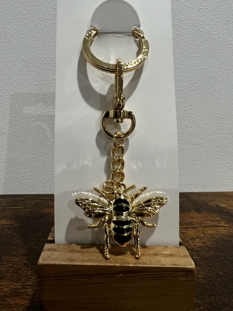 Honeybee Keyring