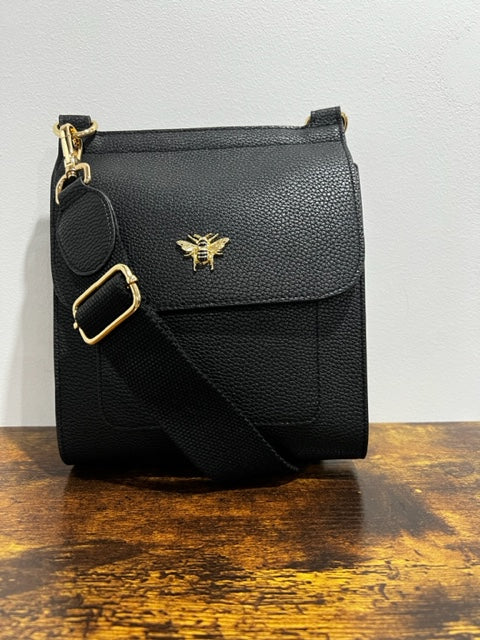 Bloomsbury Black Cross Body Bag