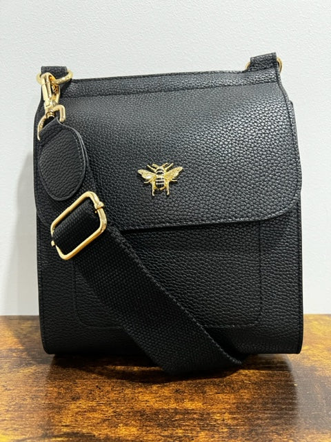 Bloomsbury Black Cross Body Bag